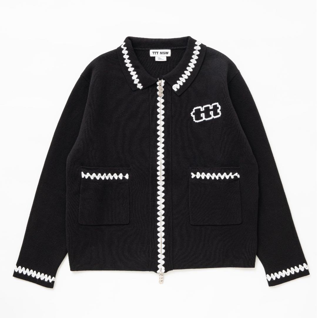 TTTMSW 25ss knitpolocardigan ニットポロカーディガン