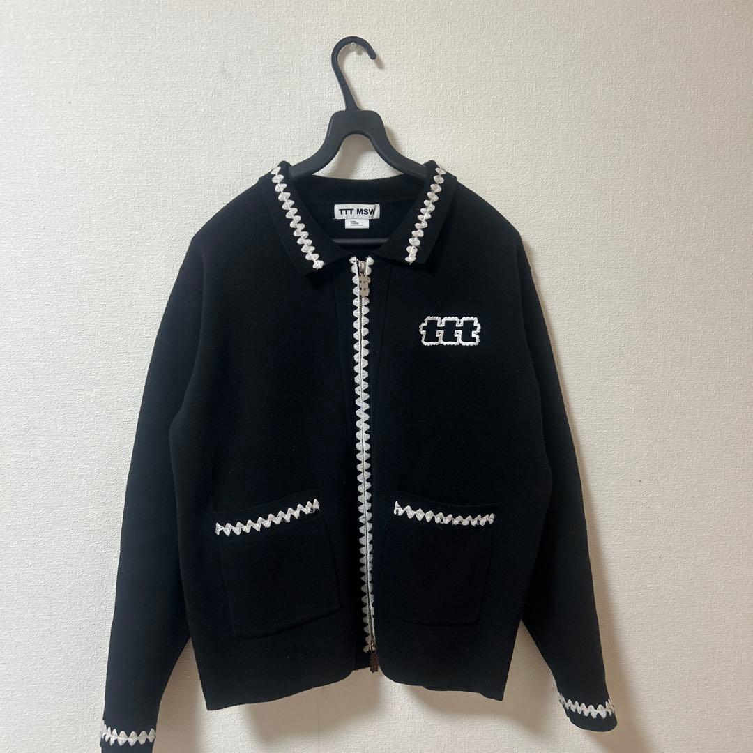 TTTMSW 25ss knitpolocardigan ニットポロカーディガン