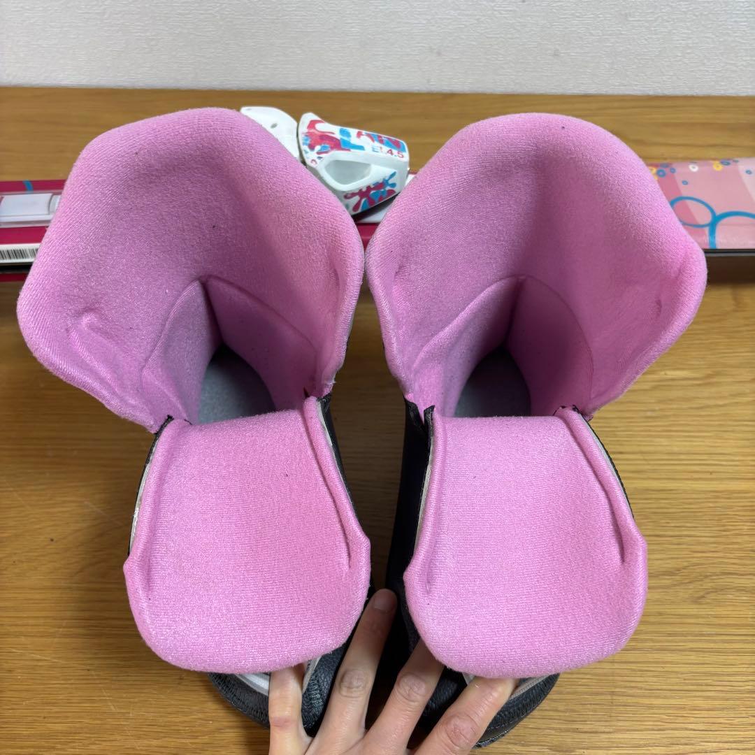 elan 130cmジュニア　子供　スキーセット　スキーブーツ　23cm