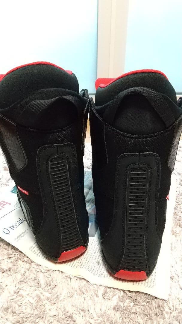 【1回使用】スノーボードブーツ 25センチ ROSSIGNOL 男女可 ブラック