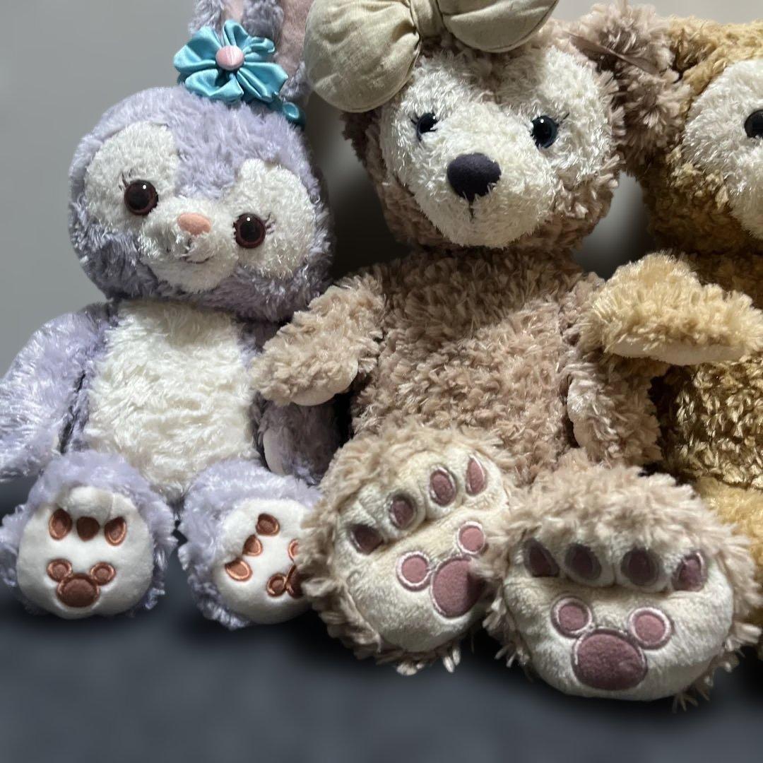 ダッフィー&フレンズ ぬいぐるみ Sサイズ　香港　ディズニーシー　正規品　美品