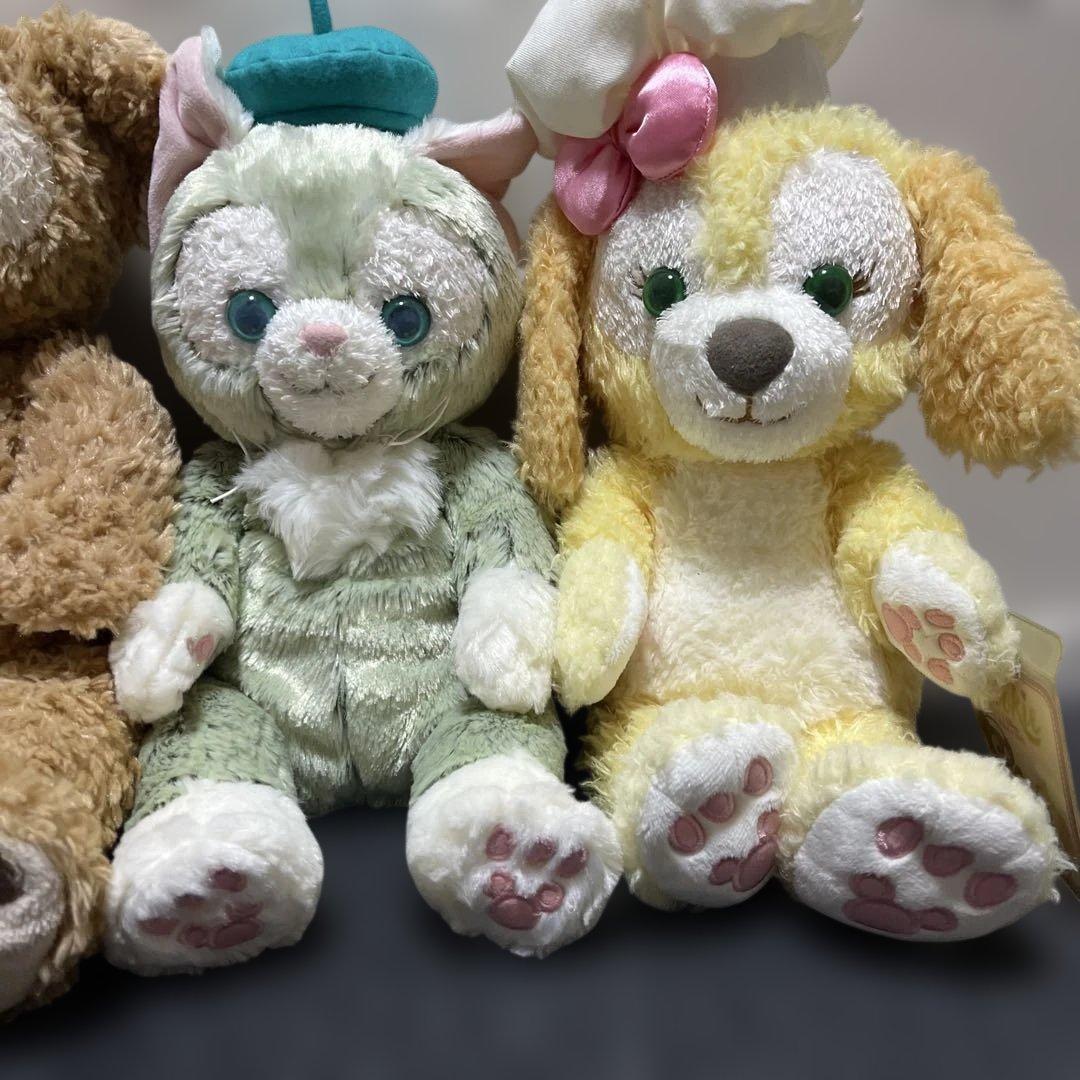 ダッフィー&フレンズ ぬいぐるみ Sサイズ　香港　ディズニーシー　正規品　美品