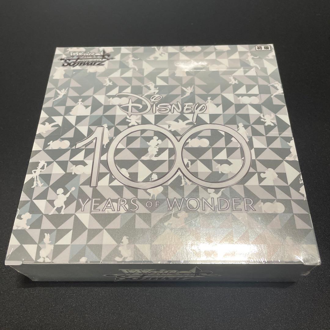 ヴァイスシュバルツ　ディズニー100 未開封ボックス　シュリンク有