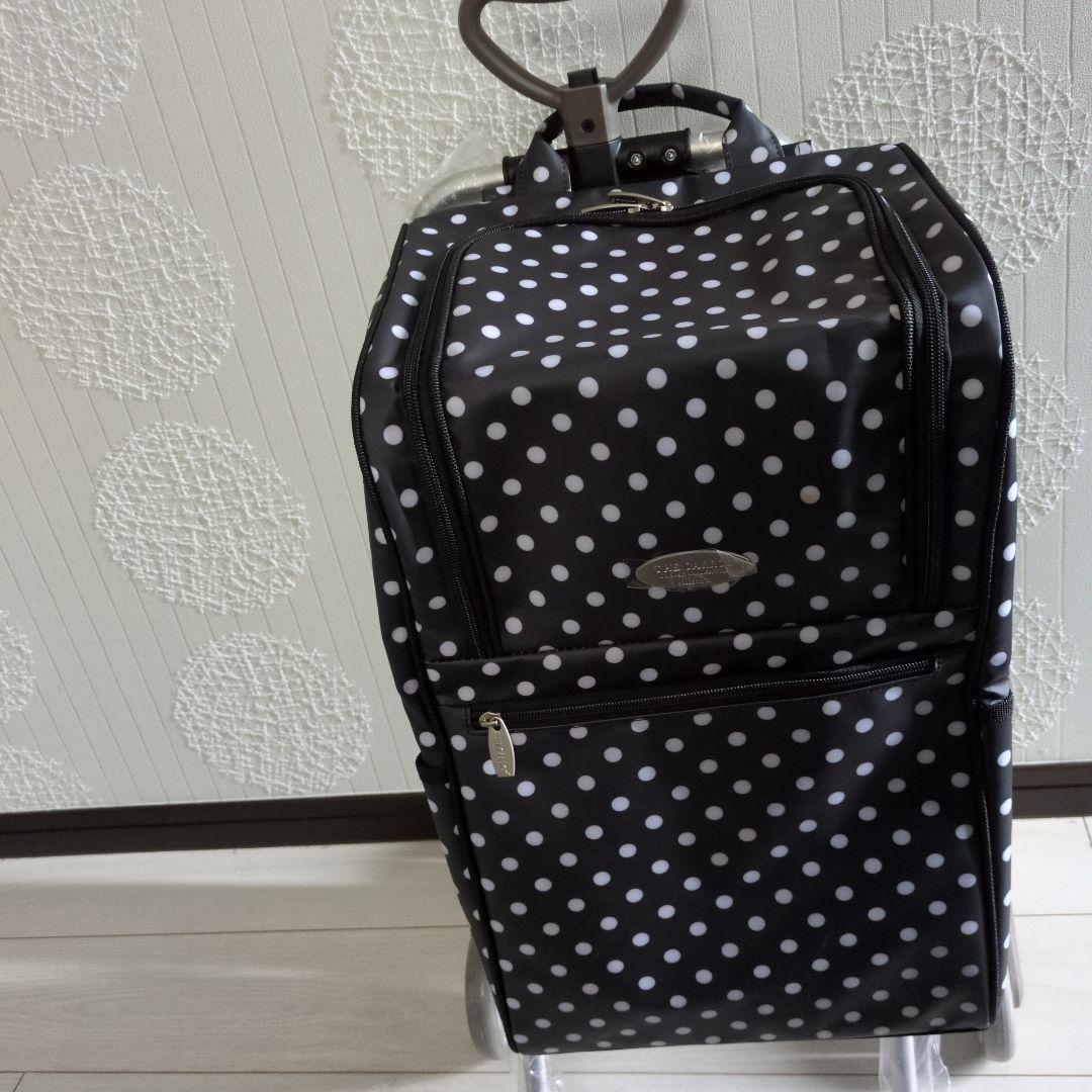 ポルカドットキャリーカート