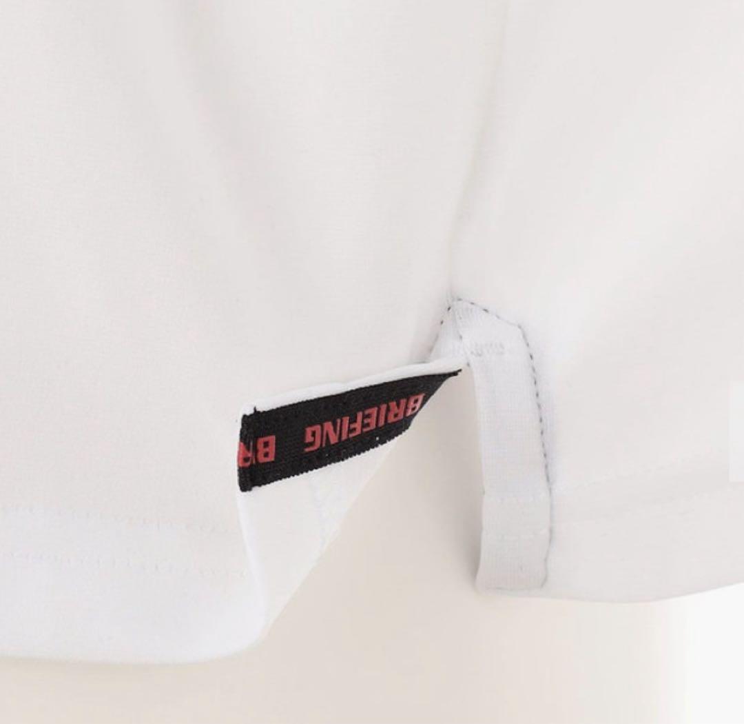 【未開封】2025モデル　ブリーフィング　モックネック3Dロゴ　白　Lサイズ