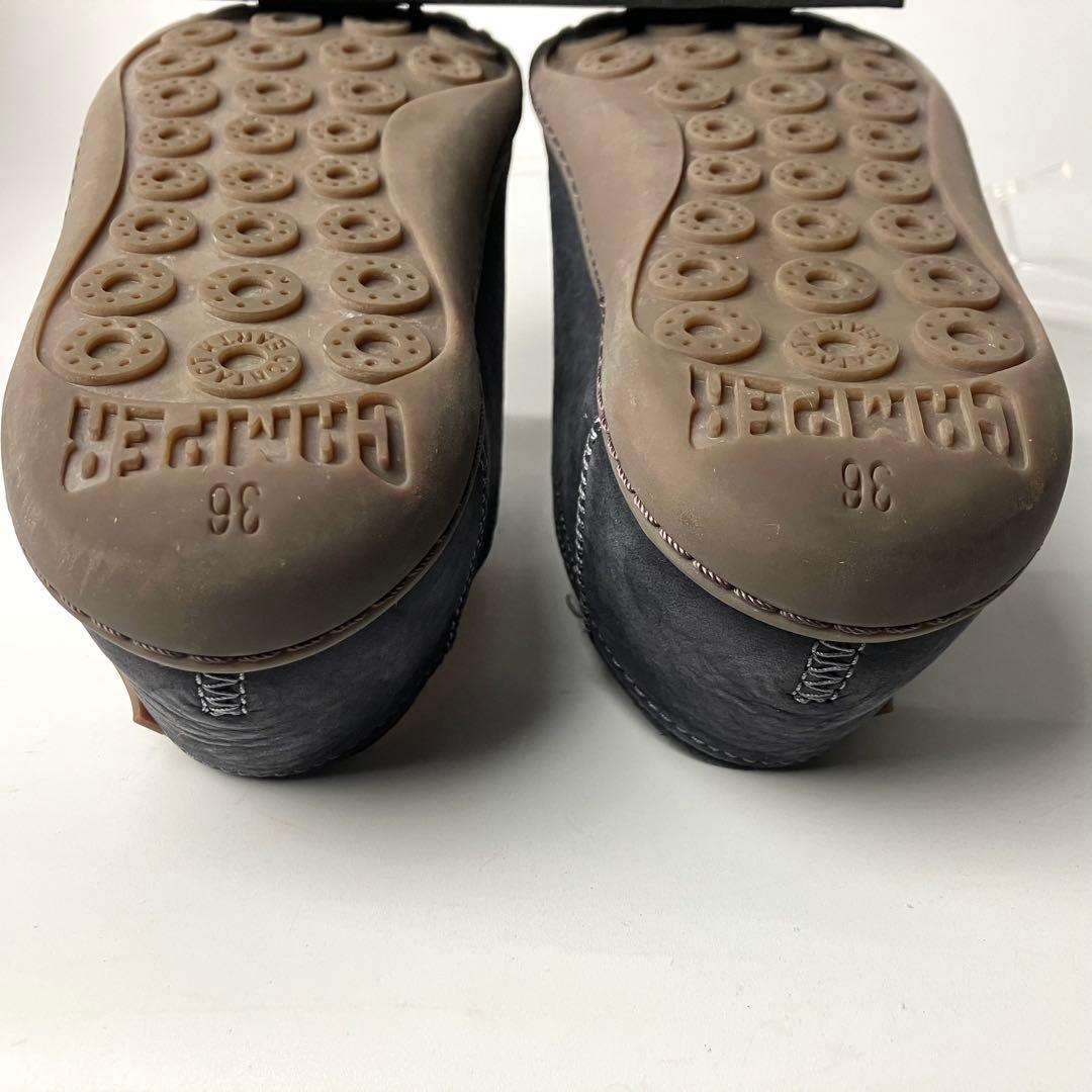 【未使用級】Camper PEU CAMI ペウカミ　シボレザー　NV 23cm