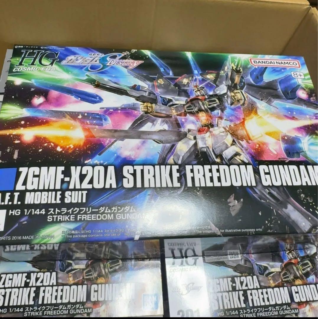 10個セット ZGMF-X20A ストライクフリーダムガンダム 1/144