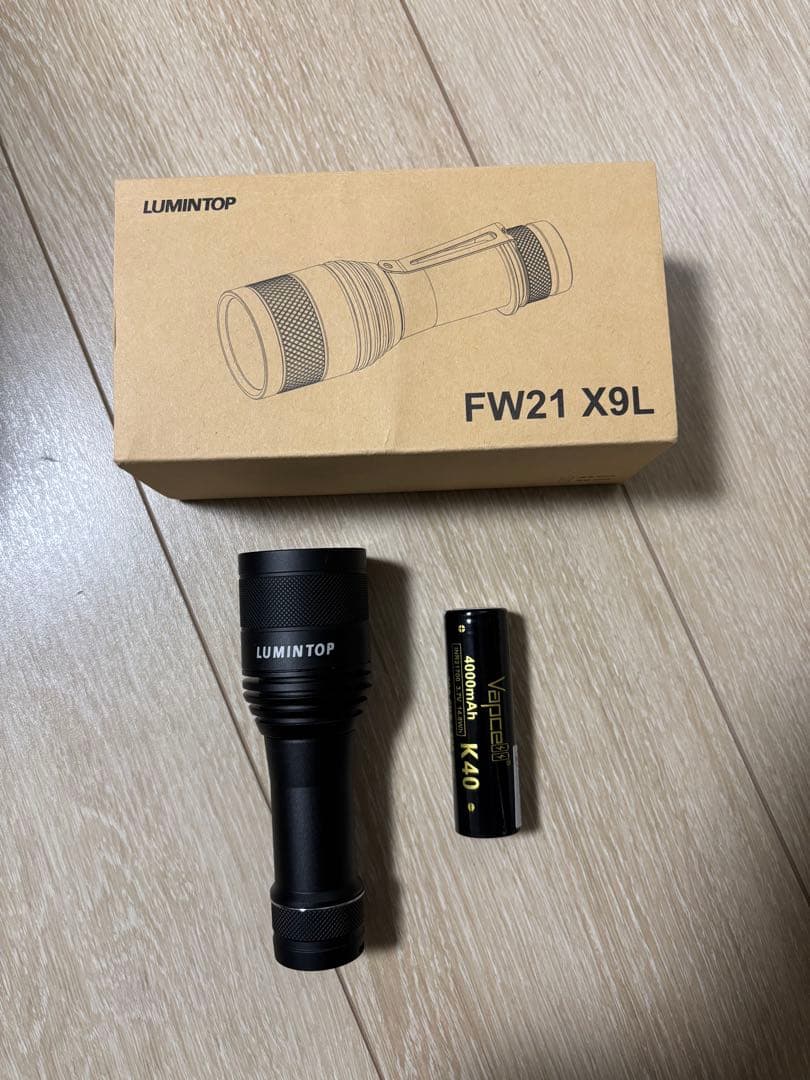 LUMINTOP FW21 X9L sbt90.2 バッテリー付き