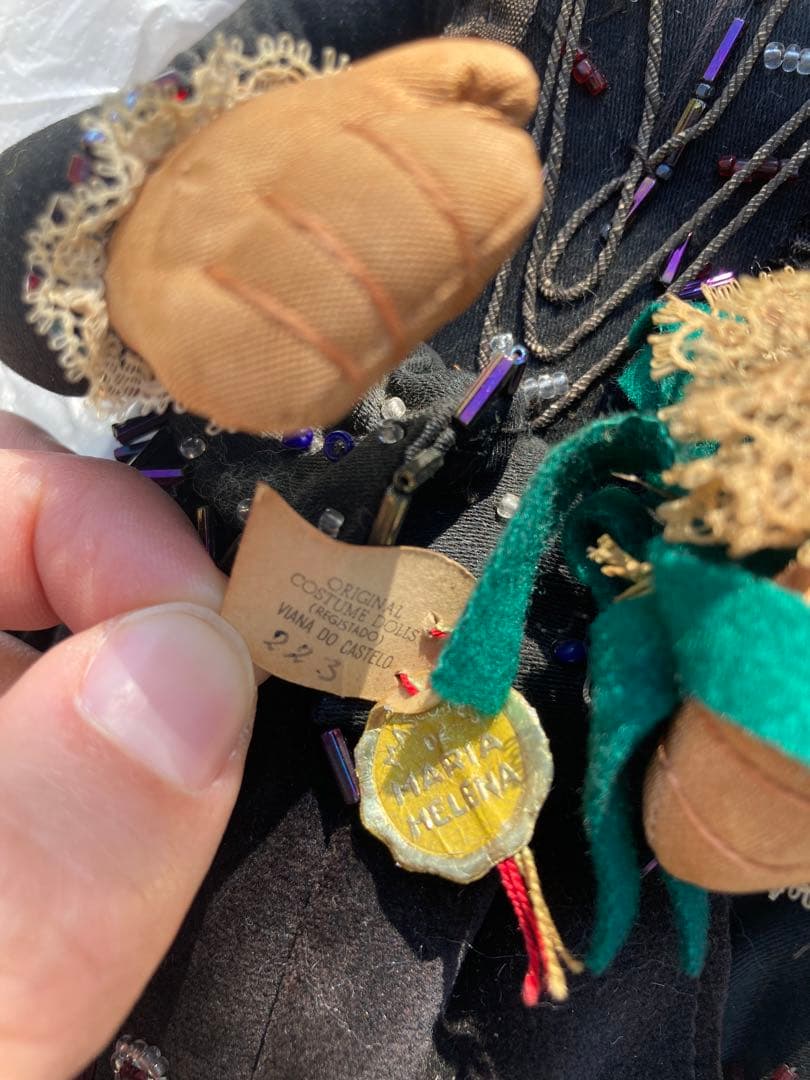 手作りポルトガル人形 伝統衣装