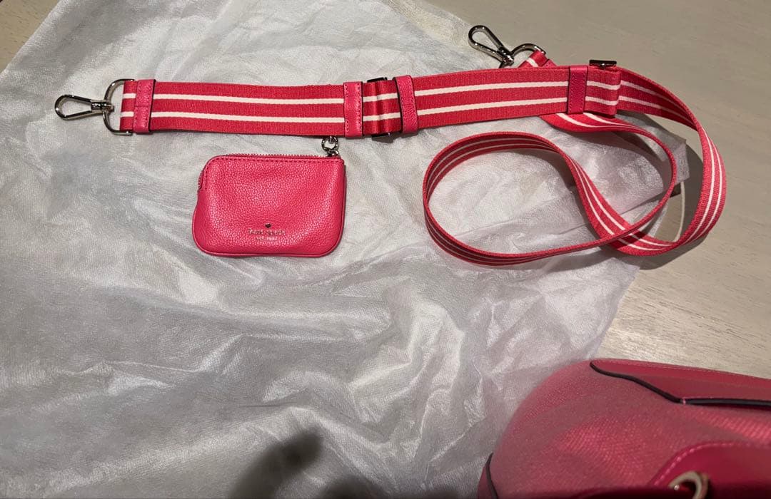 kate spade ロージーキャンバスバケットバッグ ピンク　瑠衣様専