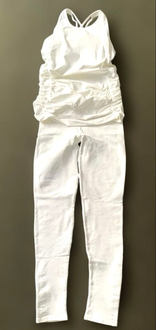 NUX ホワイトセットアップレア！Sサイズ