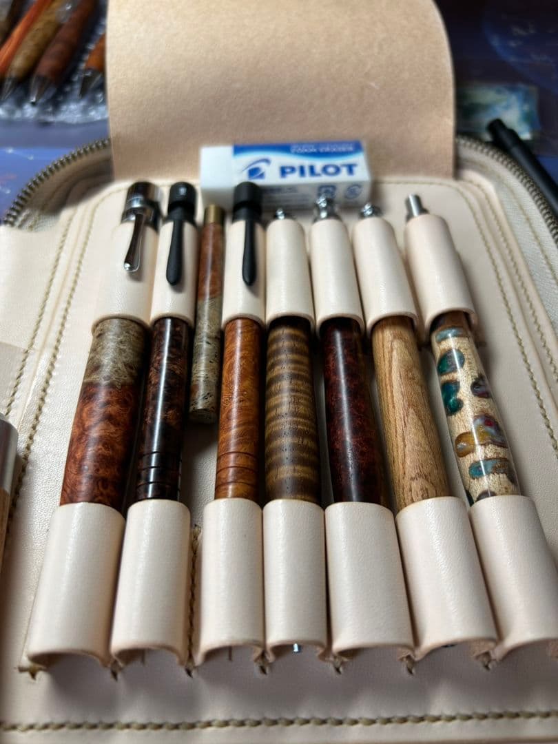 木軸ペンまとめ売り個別販売　検索　工房楔野原工芸マーベラスウッドクラフトエー