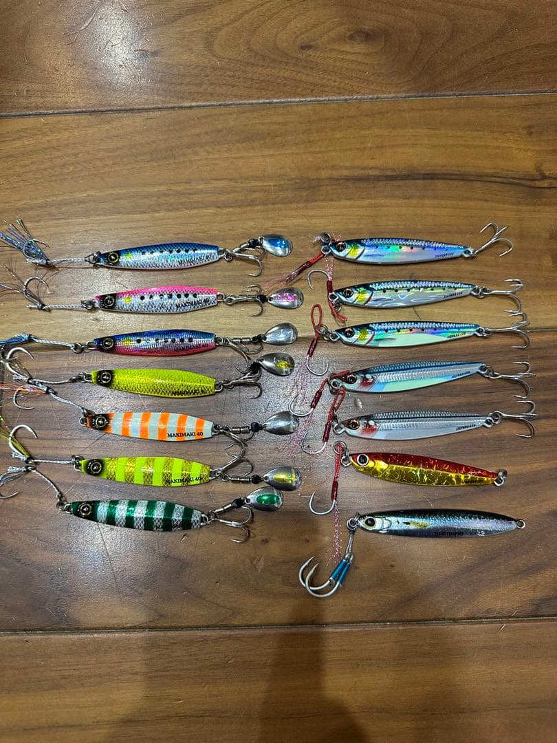 メタルジグ ジャックアイ マキマキ ジグパラ　アオモノキャッチャー　40g