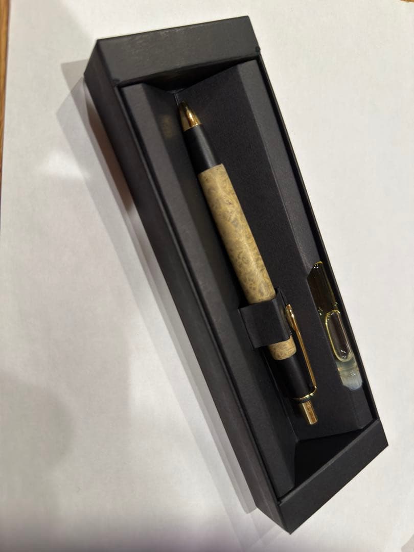 【美品】craftA 本花梨瘤　極上青瘤シャーペン