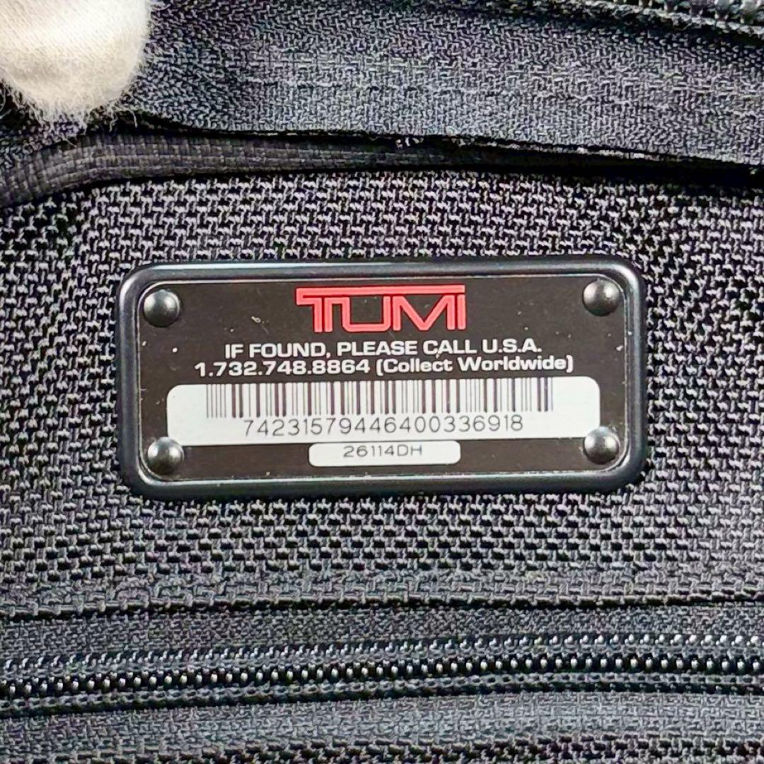 【美品✨】トゥミ　TUMI ビジネスバッグ　3way 2層　黒26114DH