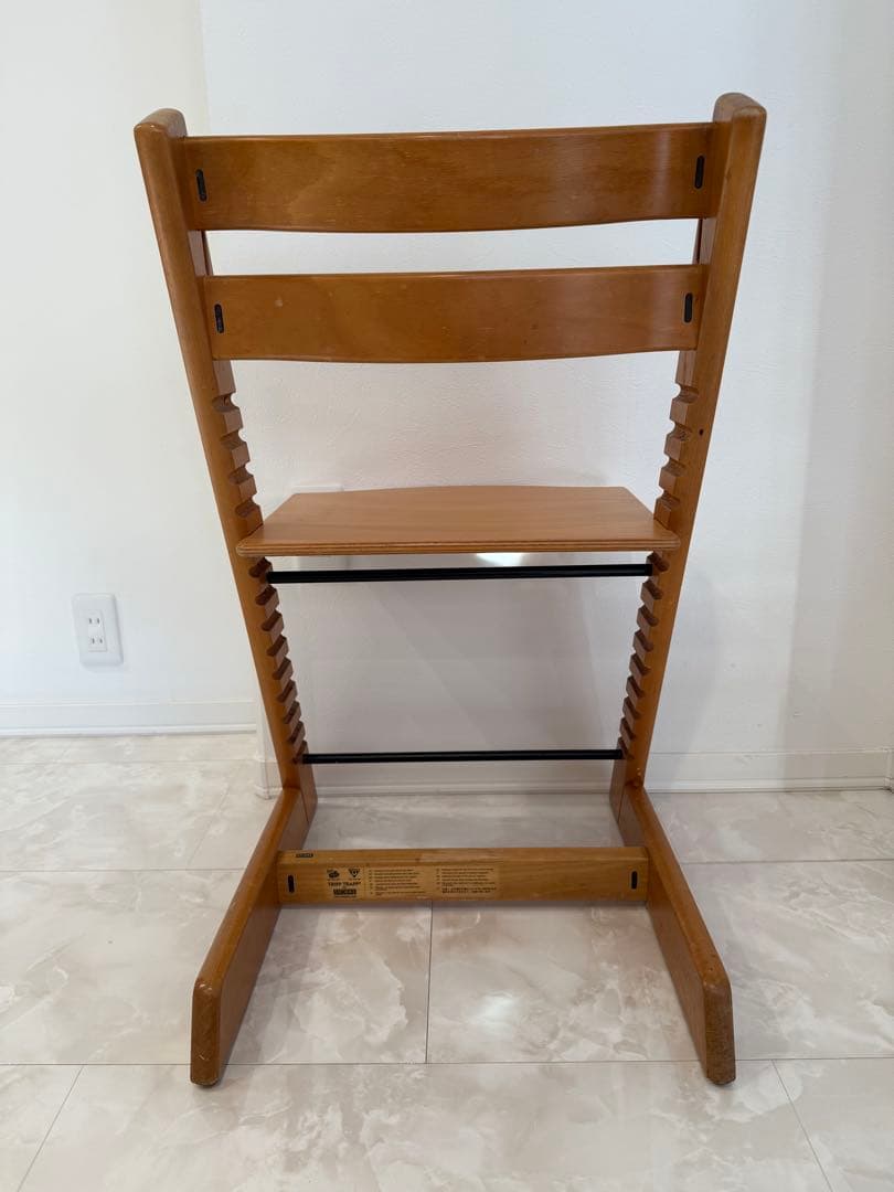 【人気】STOKKE トリップ トラップ　ストッケ　ナチュラル シリアル3