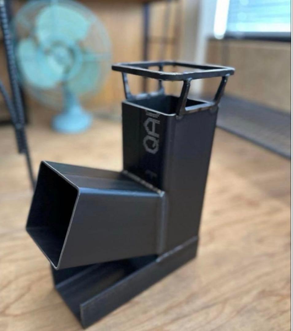 ロケットストーブ　薪ストーブ　コンロ