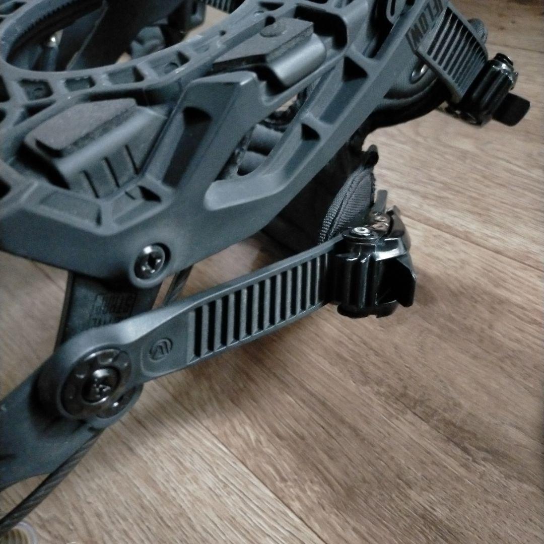 スノーボード ビンディング FLOW フロー FUSE リーシュ付き