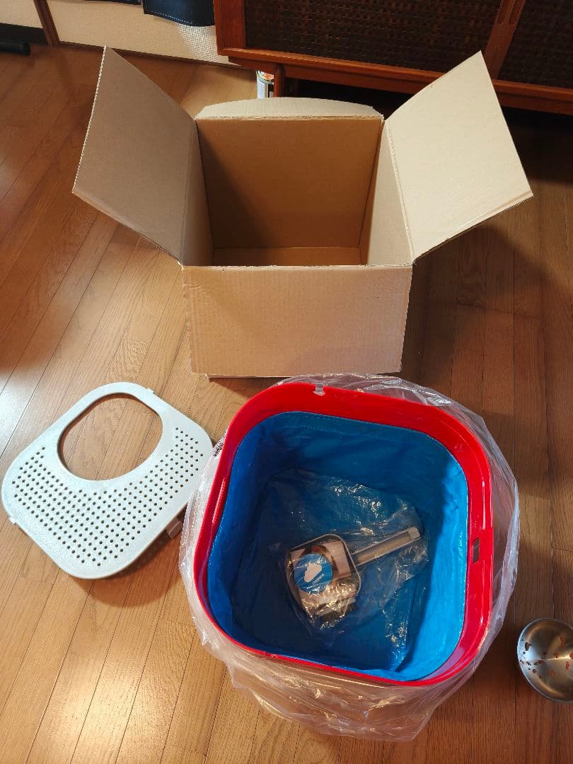 Modkat Litter Box 赤 猫用トイレ