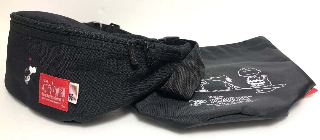 マンハッタンポーテージ × スヌーピー A2509089 ウエストバッグ
