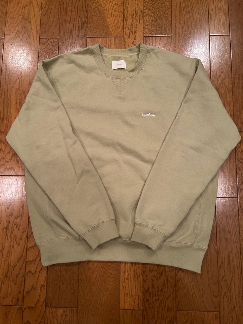 トップス ballaholic Small Logo Crew Sweatshirt