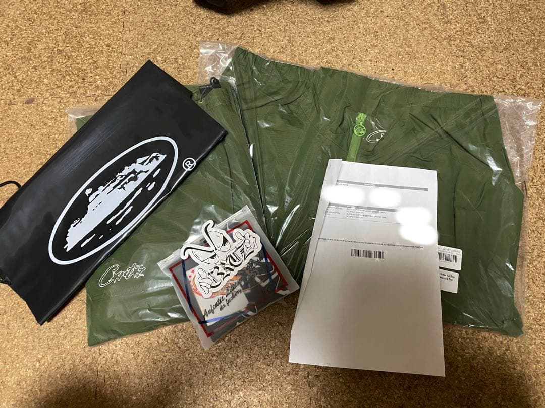 Corteiz セットアップ　バラクラバ付き　正規証明あり