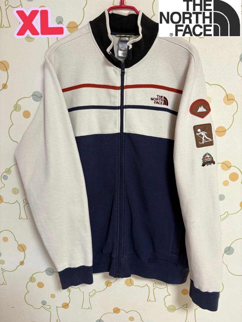 The North Face A5 フルジップ スウェット 裏起毛 ワッペン