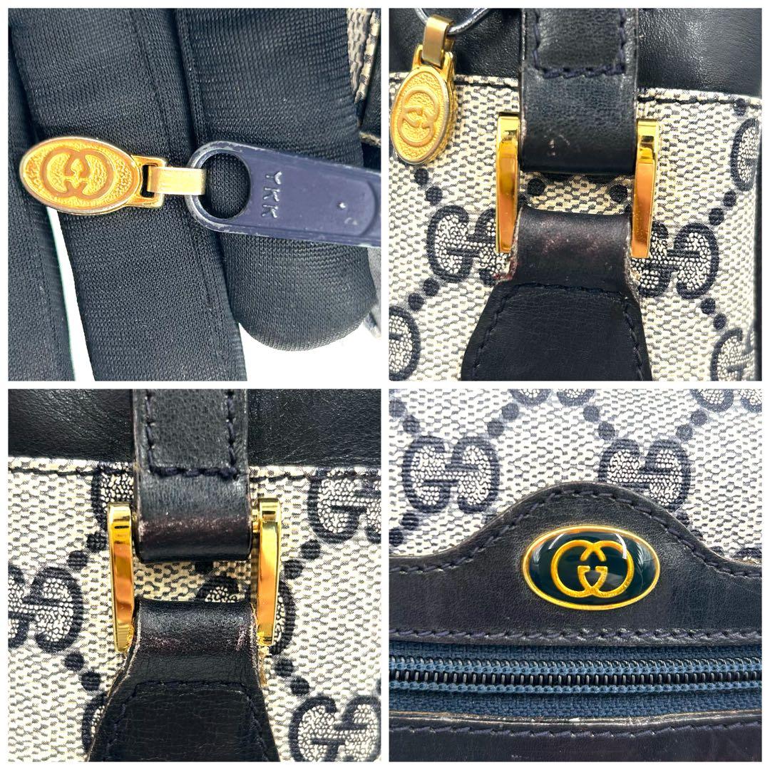 GUCCI　グッチ　シェリーライン　GGスプリーム　PVC 　ショルダーバッグ