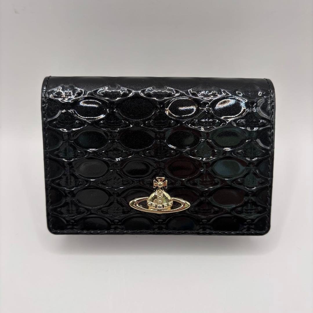 【美品】 vivienne westwood 名刺入れ　カードケース　エナメル