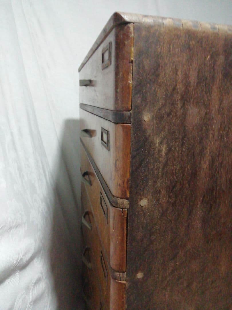 ♪レトロ　木製7段引き出し　36㌢✕36㌢　52.1㌢