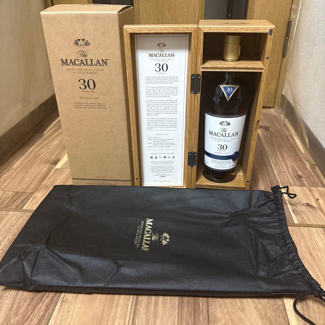 マッカラン 30年 ダブルカスク 2021年リリース - オリジナルボトル1本
