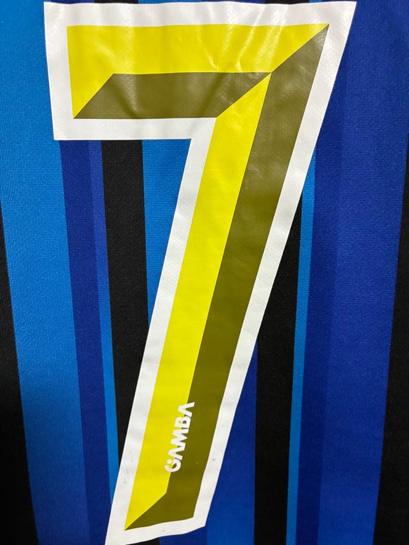 遠藤保仁　直筆サイン入　レプリカユニフォーム　UMBRO　アンブロ　Sサイズ