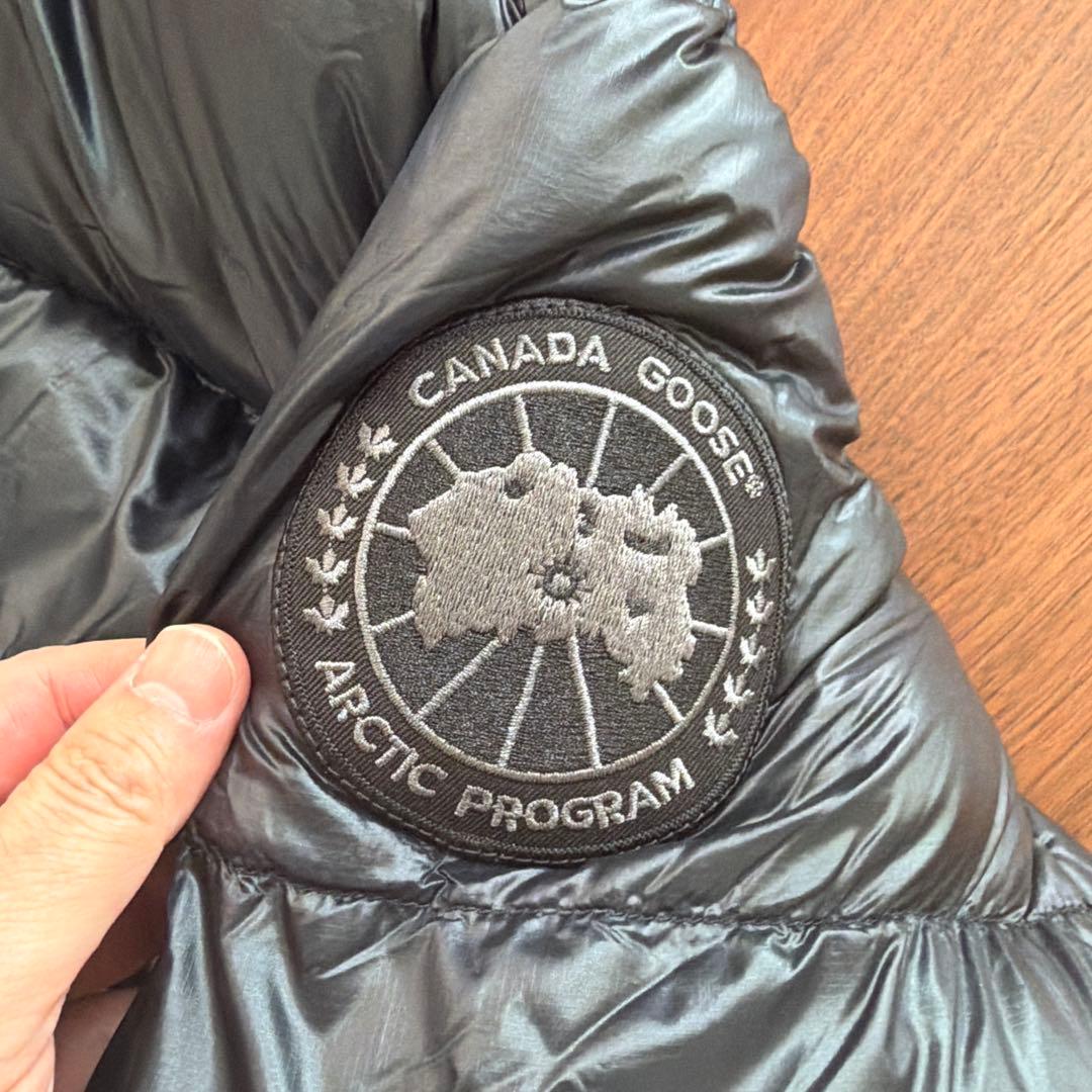 カナダグースダウンジャケット/クロフトンバッファー、ブラックレーベルダウン