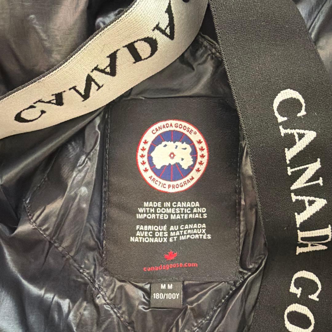カナダグースダウンジャケット/クロフトンバッファー、ブラックレーベルダウン
