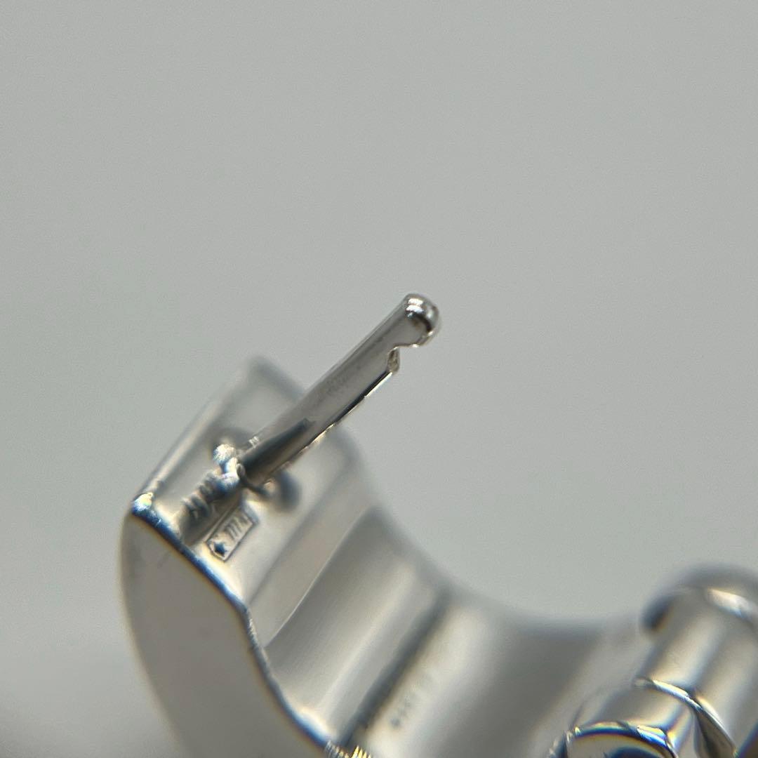 ボッテガヴェネタ BOTTEGA VENETA フープ ピアス Ag925