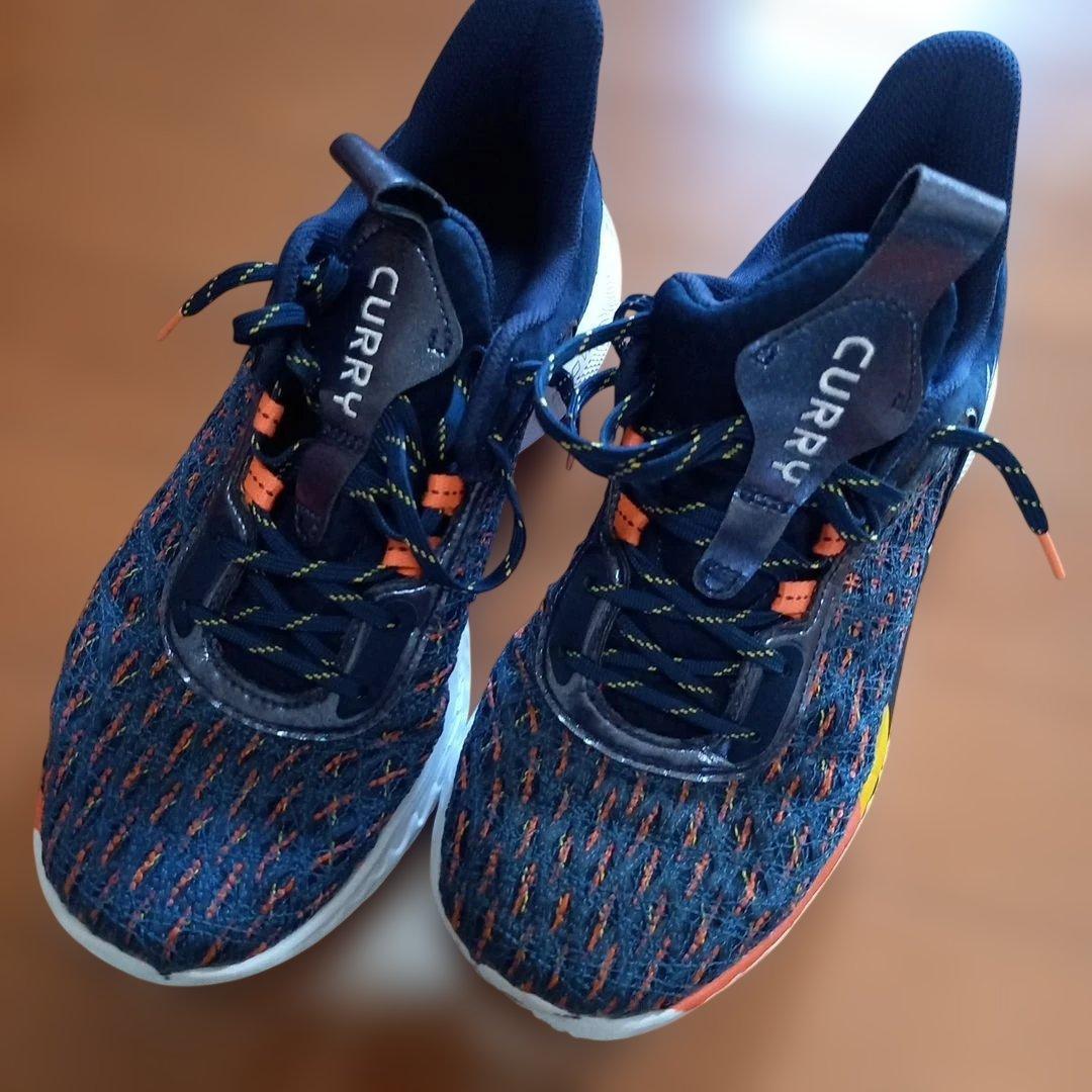 カリー9 27センチ ネイビー/オレンジ