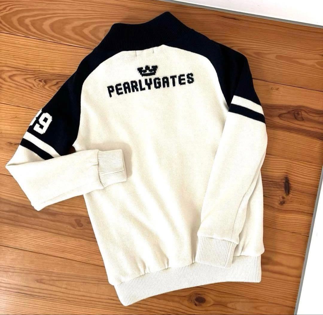 PEARLY GATES パーリーゲイツ ニットフルジップパーカー　0