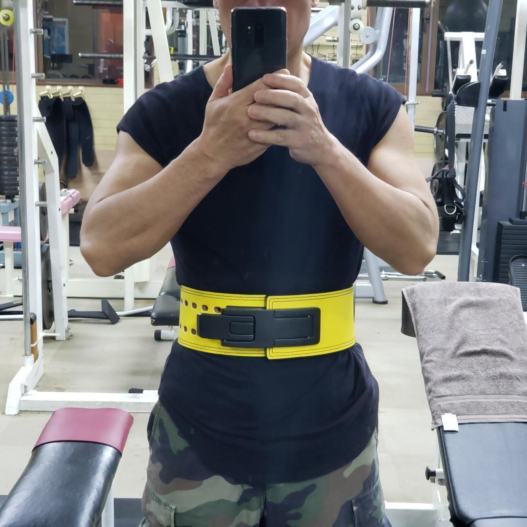 レバーアクションベルト パワーベルト 可変式13ｍｍ Lサイズ