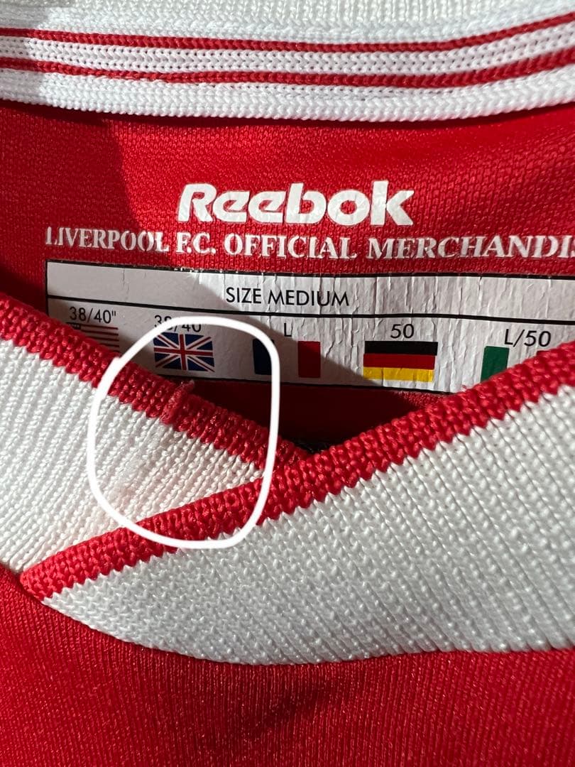 【正規品】オーウェン ＃１０リバプール０２／０４ユニフォーム（H）