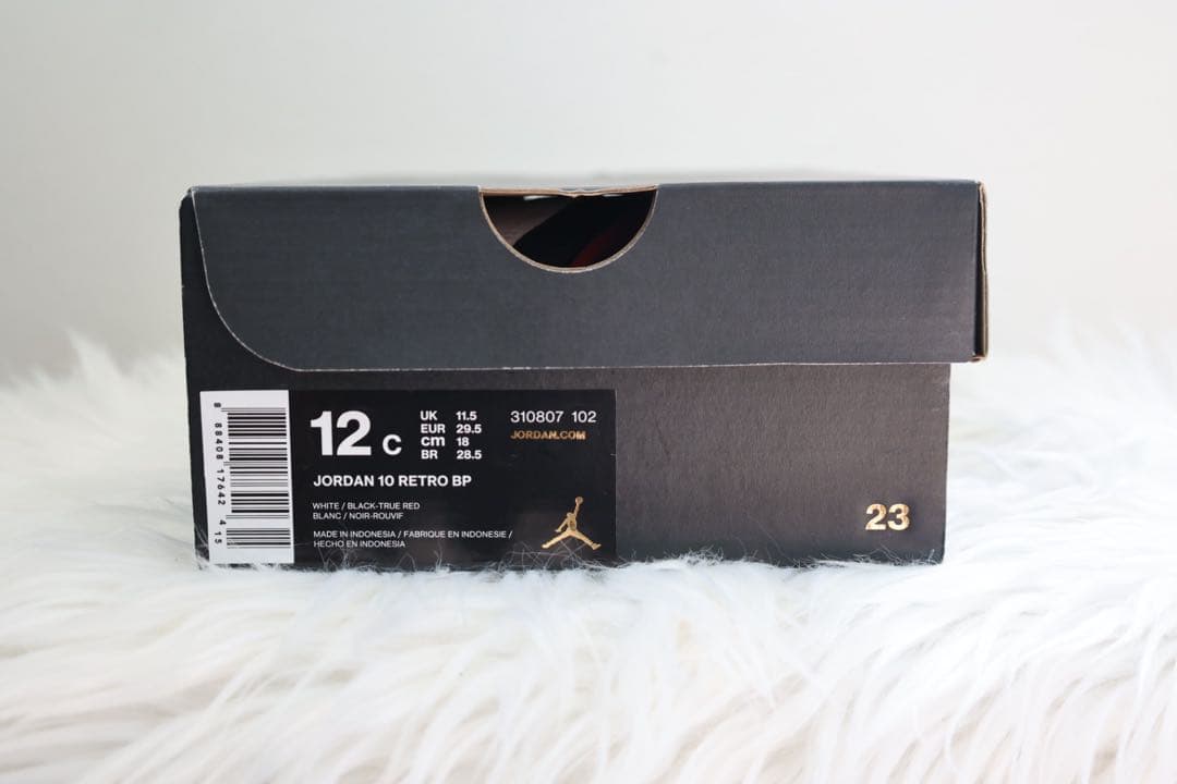 【sale♡土日祝日発送要相談】JORDAN10 RETRO BP 18㎝