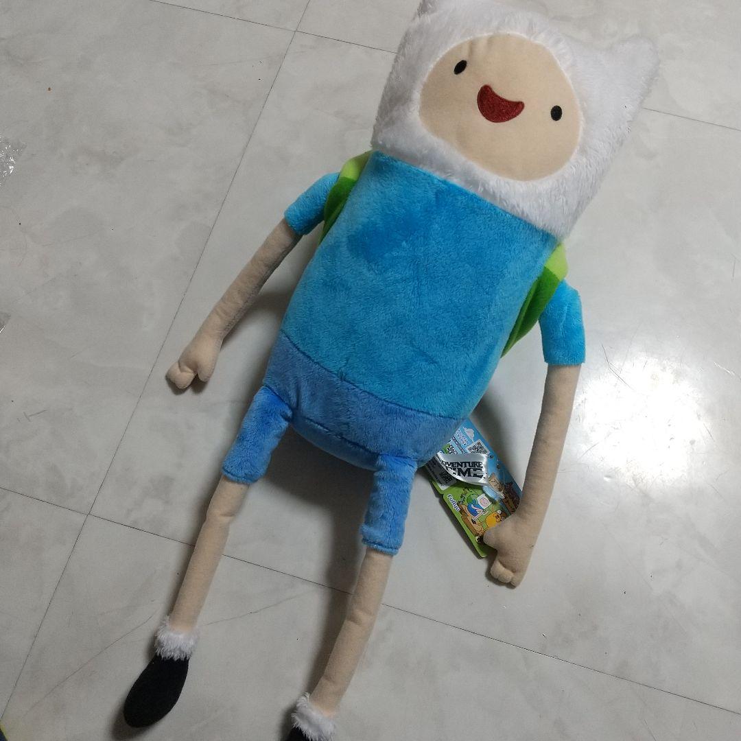 新品　アドベンチャー・タイム 親友スマイル　フィン　ぬいぐるみ