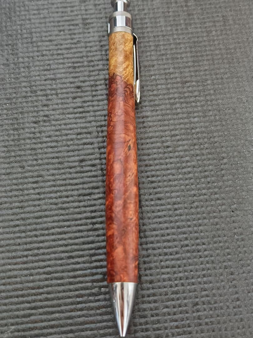 工房楔　花梨紅白　シャープペン