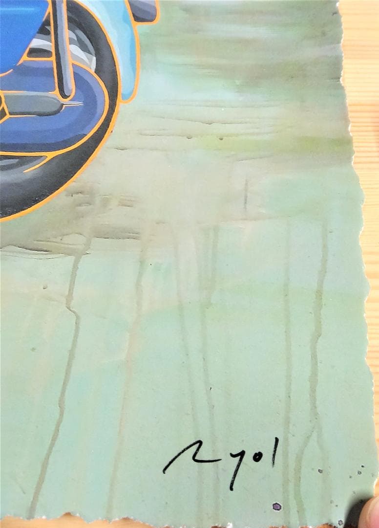 RYOL Motorbike Vibes ファインアートジークレープリント