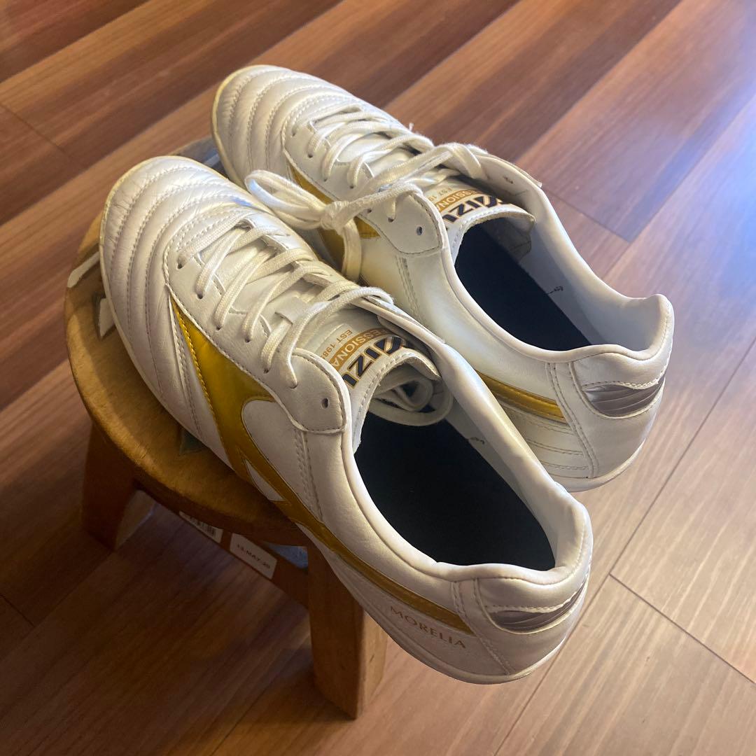 希少/ white×gold ✳︎Mizuno Morelia tf 26.5 ✳︎
