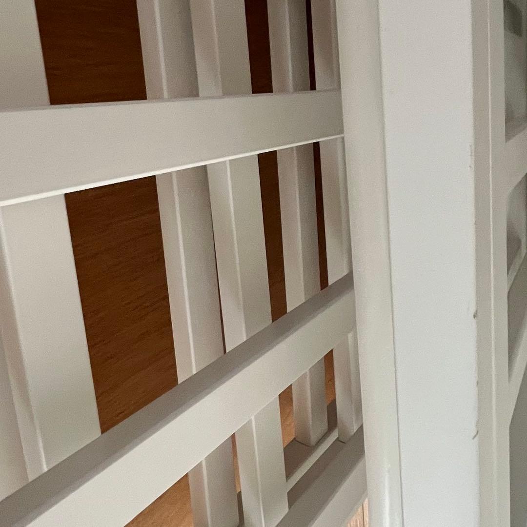 ✴︎週末SALE✴︎ 日本製　ベビーベッド ハイタイプ　レギュラー　ホワイト