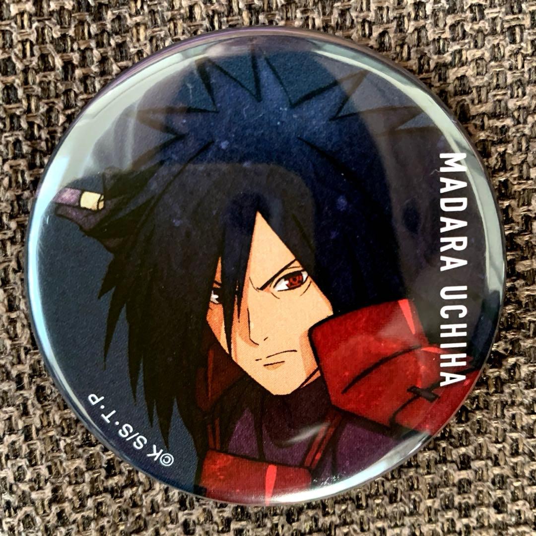 NARUTO疾風伝 ベースヤードトーキョー 缶バッジ 【 マダラ 】