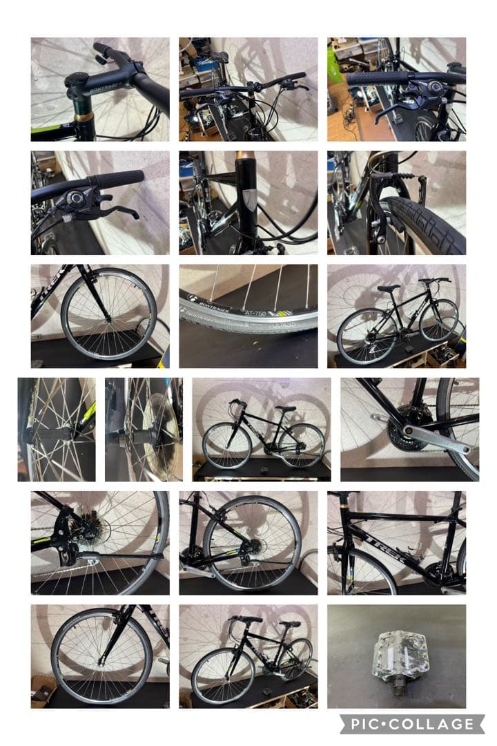 TREK FX7.2 ブラック クロスバイク