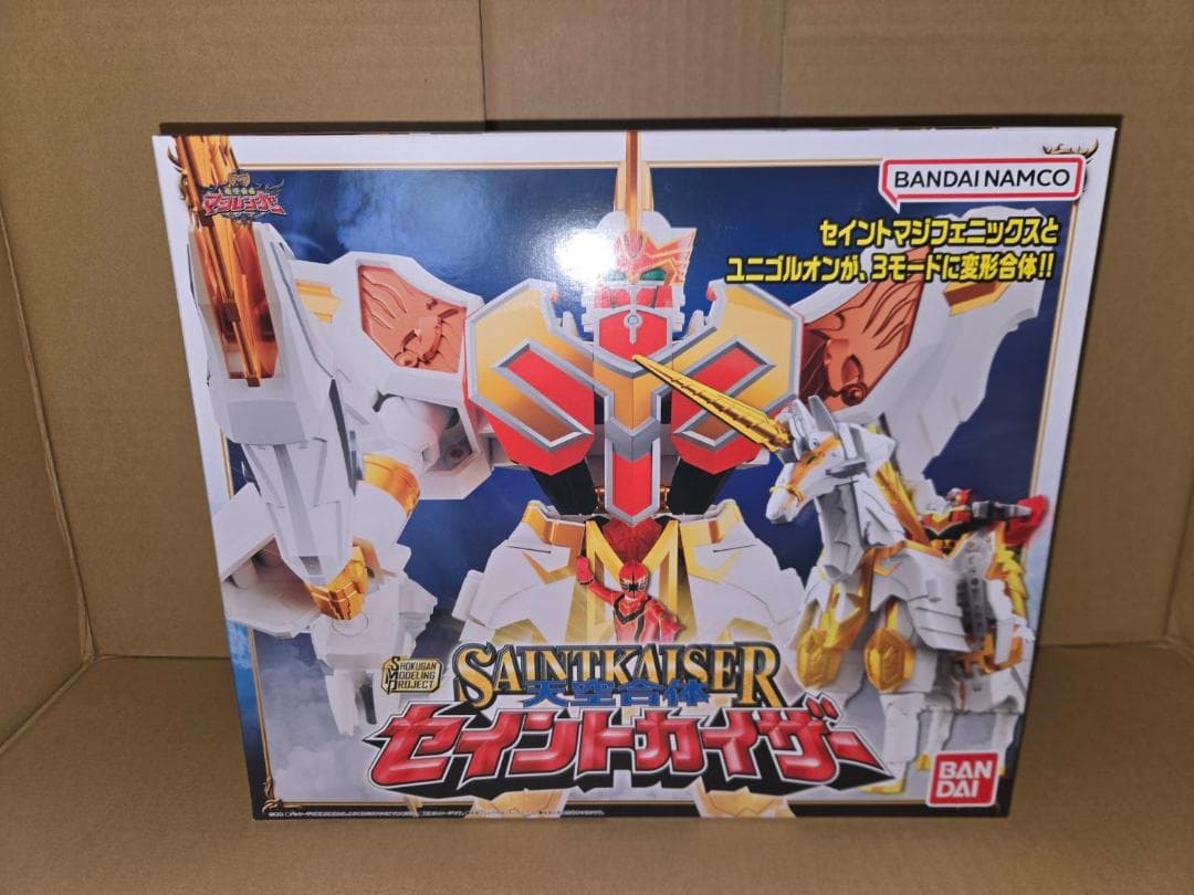 未開封 天空合体 セイントカイザー 魔法戦隊マジレンジャー スーパーミニプラ