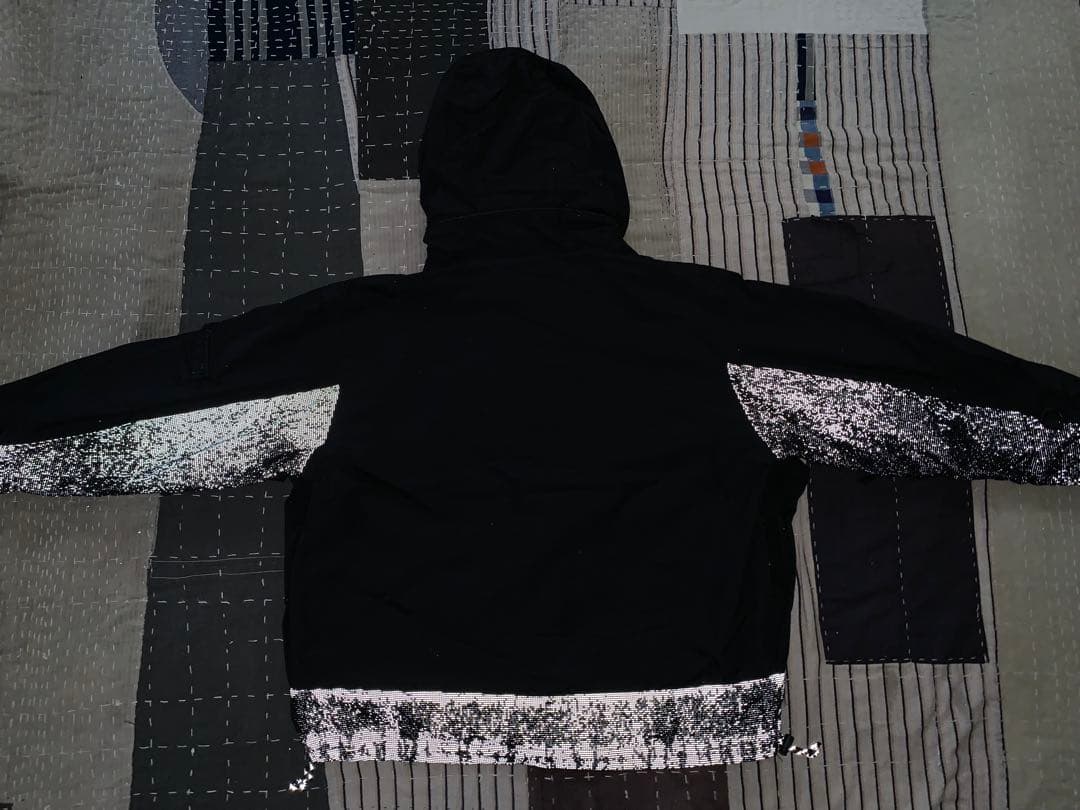 90s L DKNY vtg リフレクター ナイロンジャケット ギミック