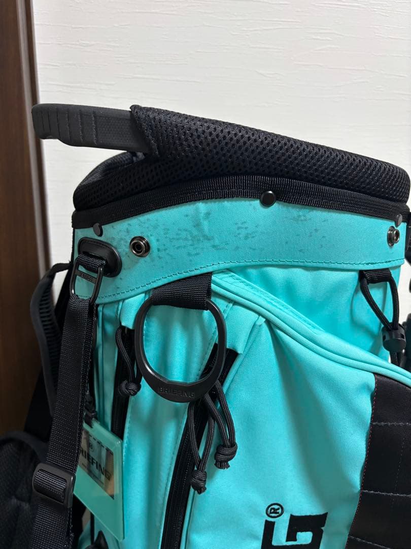 ブリーフィング　CR-4 #02 キャディバッグ　アクア　ミントブルー